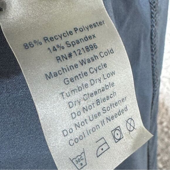 Title Nine Small Tennis Skort Skirt Blue Gray‎ Athletic Stretch Mini Pleated - Picture 4 of 10